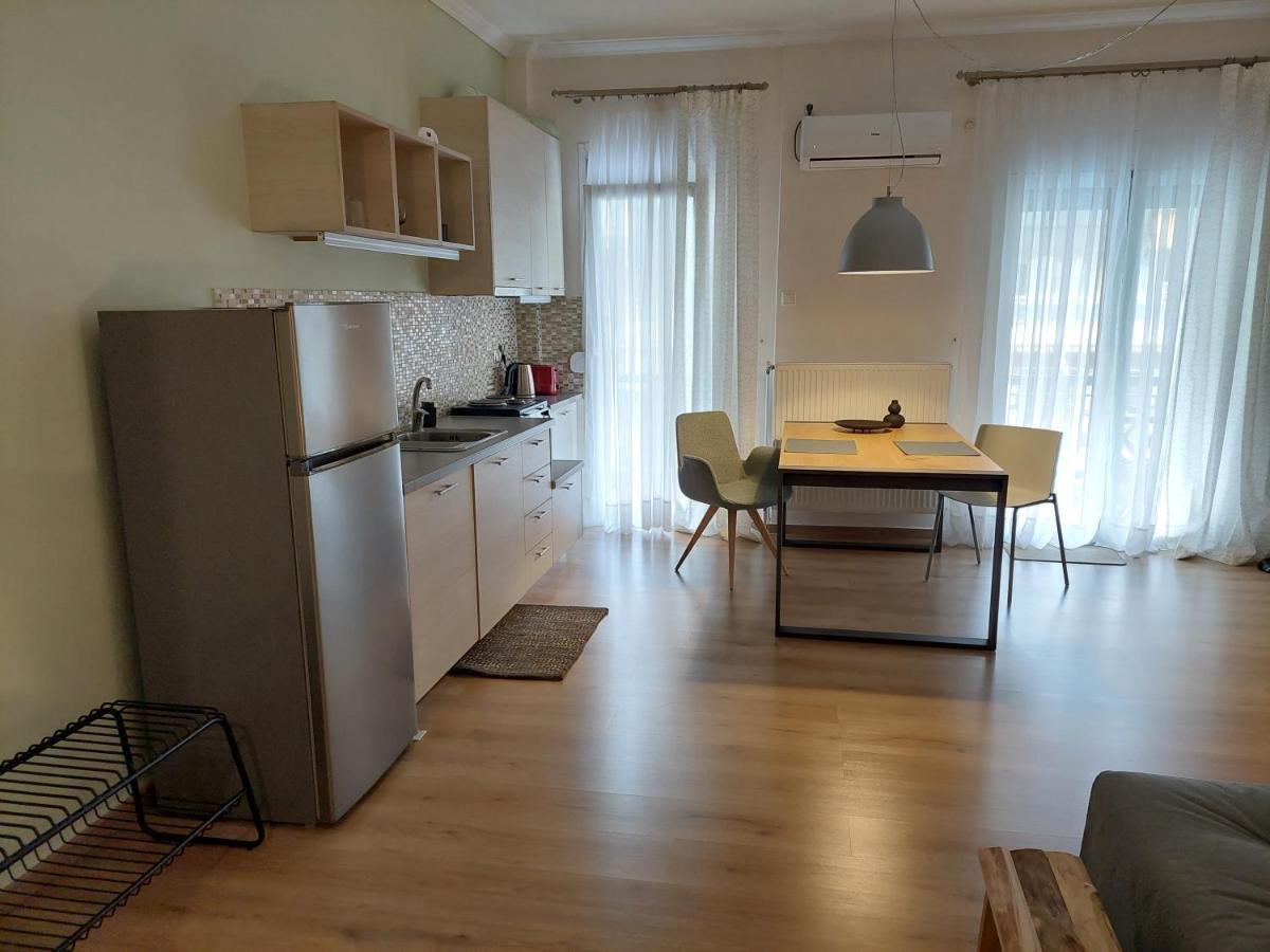 Cholargos Metro Station 2 Persons Cozy Studio. Apartment Athena Bagian luar foto