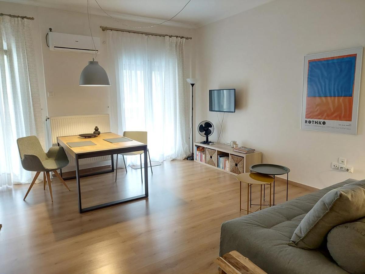 Cholargos Metro Station 2 Persons Cozy Studio. Apartment Athena Bagian luar foto