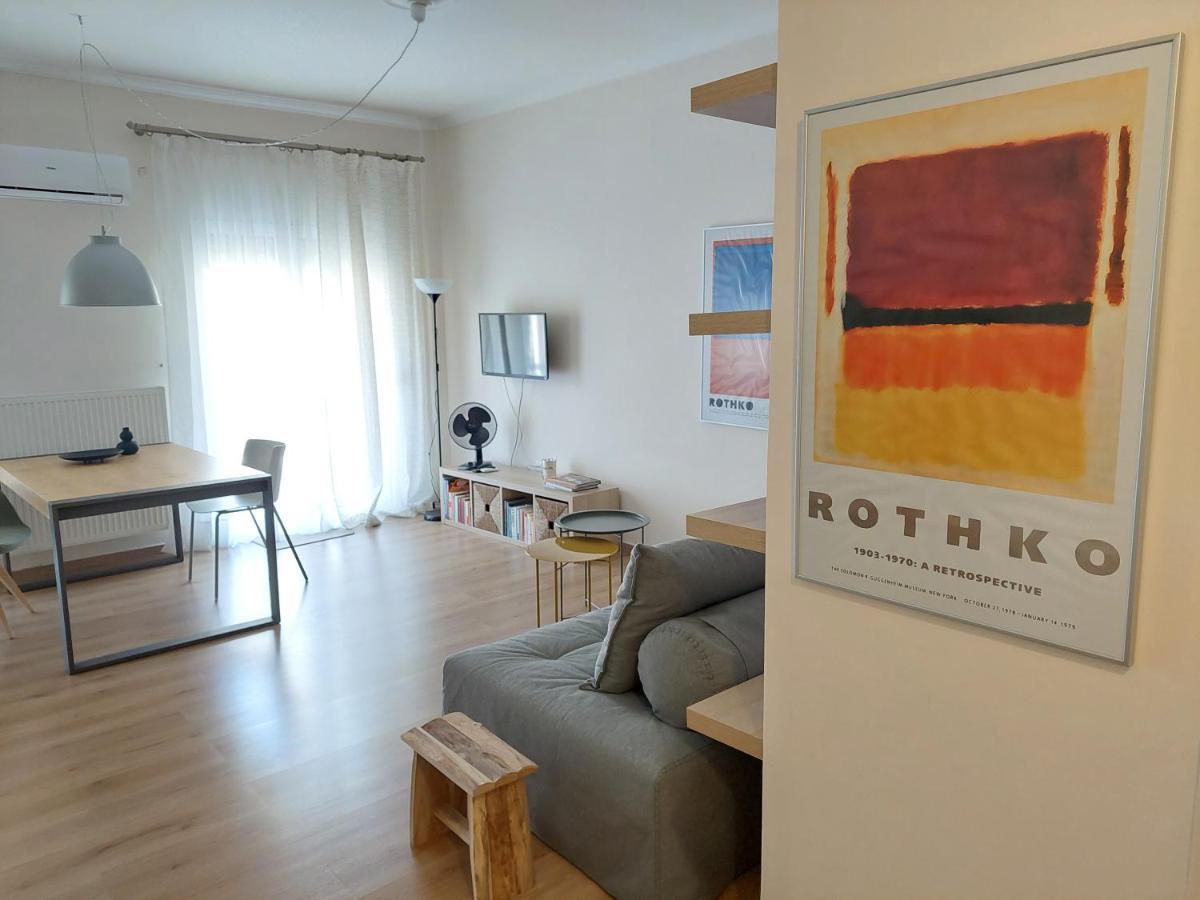 Cholargos Metro Station 2 Persons Cozy Studio. Apartment Athena Bagian luar foto
